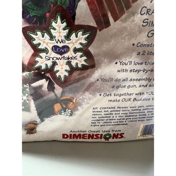 Bottle Buddies Penguin New in Package Dimensions Holiday Craft 15" Tall Gift - Picture 3 of 7